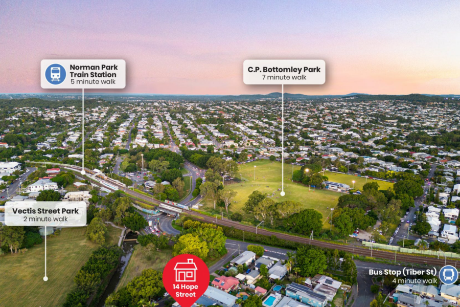 14 Hope St Norman Park , QLD 4170 Australia