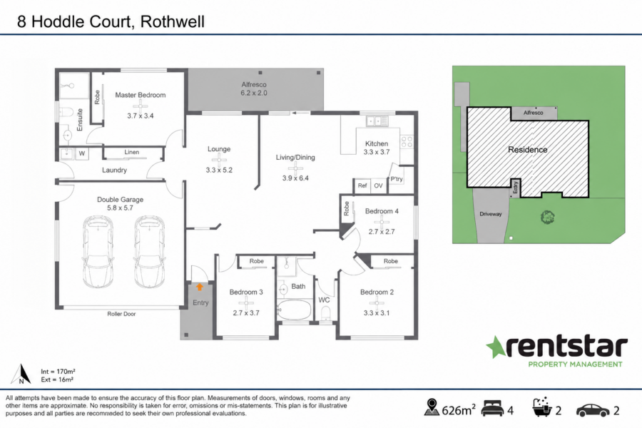 8 Hoddle Court ROTHWELL , QLD 4022 AU